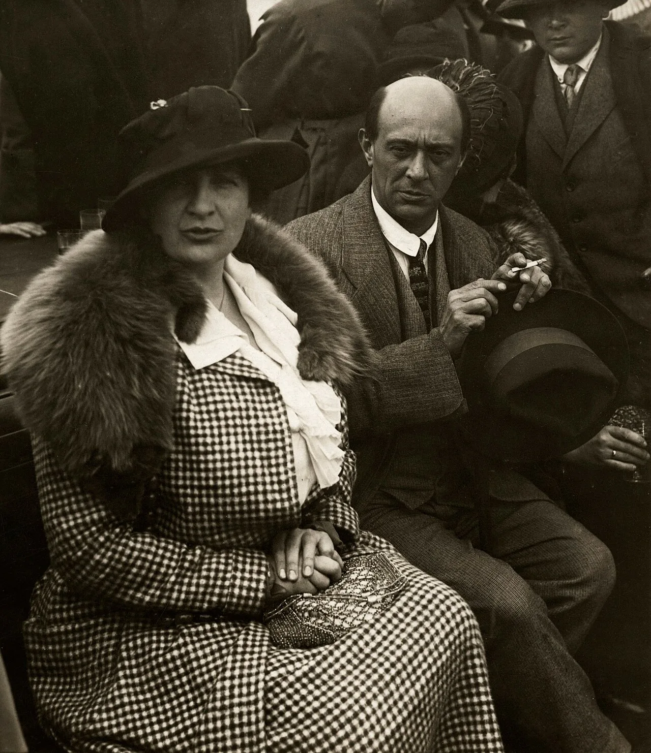 Schoenberg and Alma Mahler, 1920