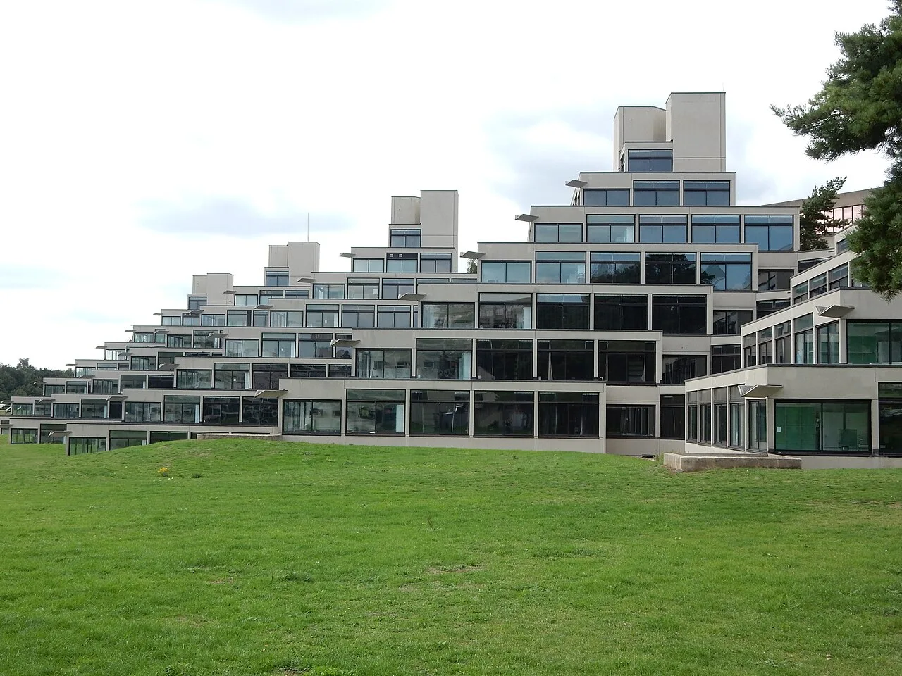 Denys Lasdun's 'ziggurats' (1968), University of East Anglia