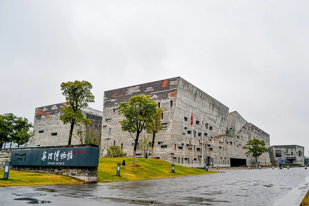 Wang Shu's neobrutalist Ningbo Museum (2008)