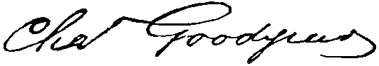 Appletons' Goodyear Charles signature