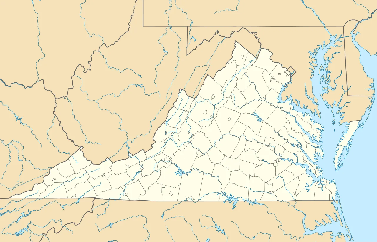 Chesapeake Bay impact crater is located in Virginia