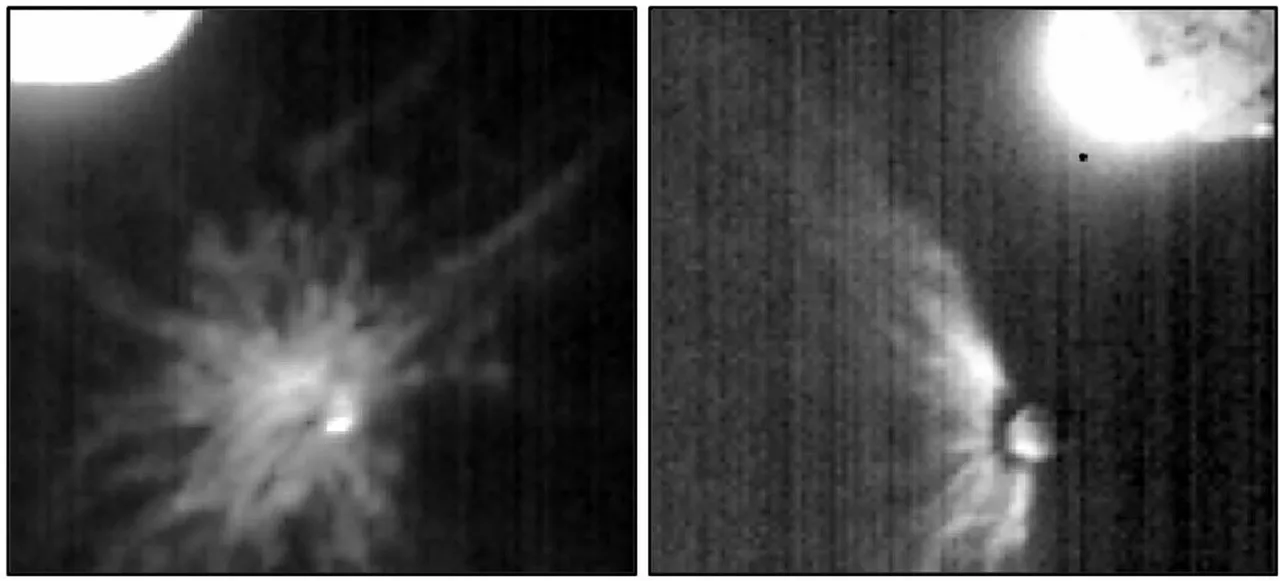 Dart Impact seen by LICIACube