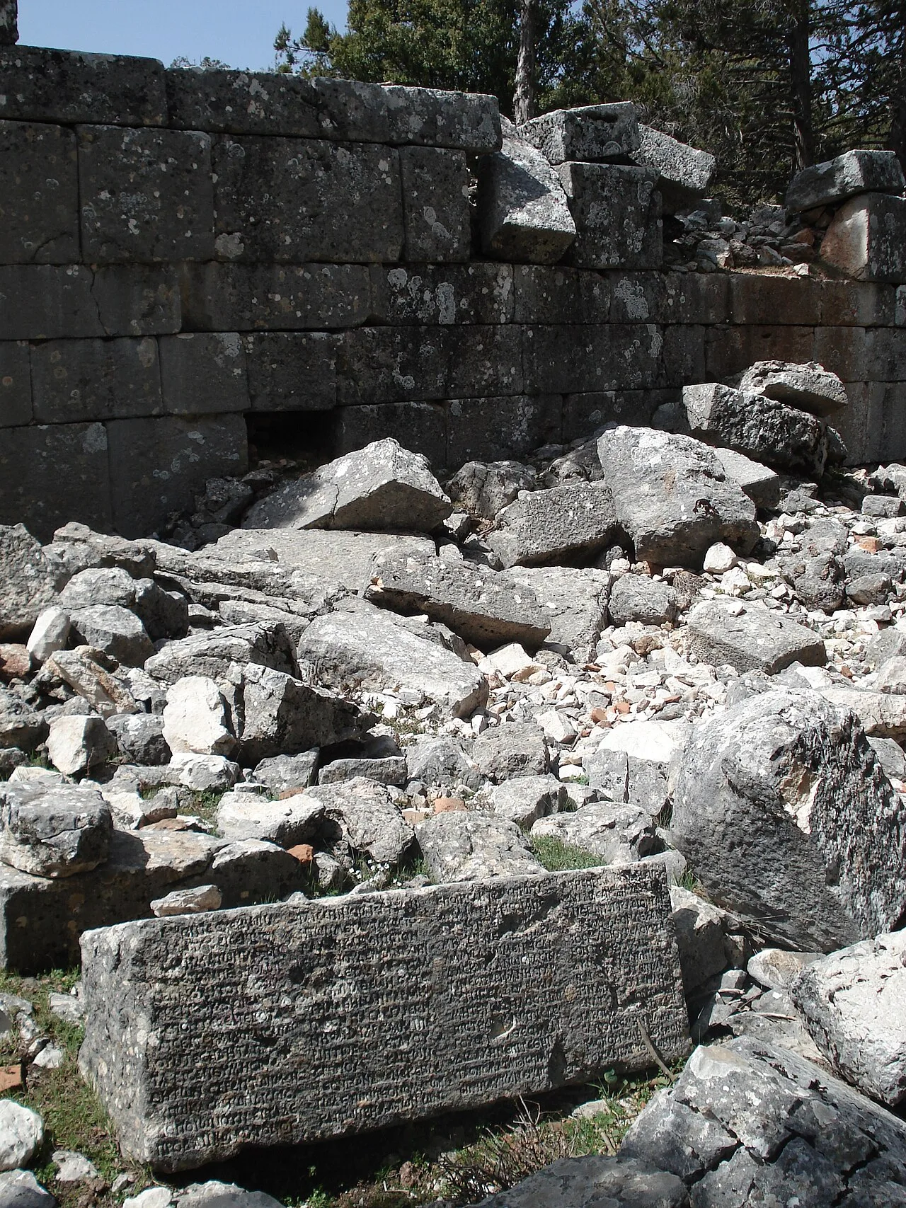 Epicurus's Letter to Mother was inscribed onto the portico walls of the 2nd century Epicurean philosopher Diogenes' resi