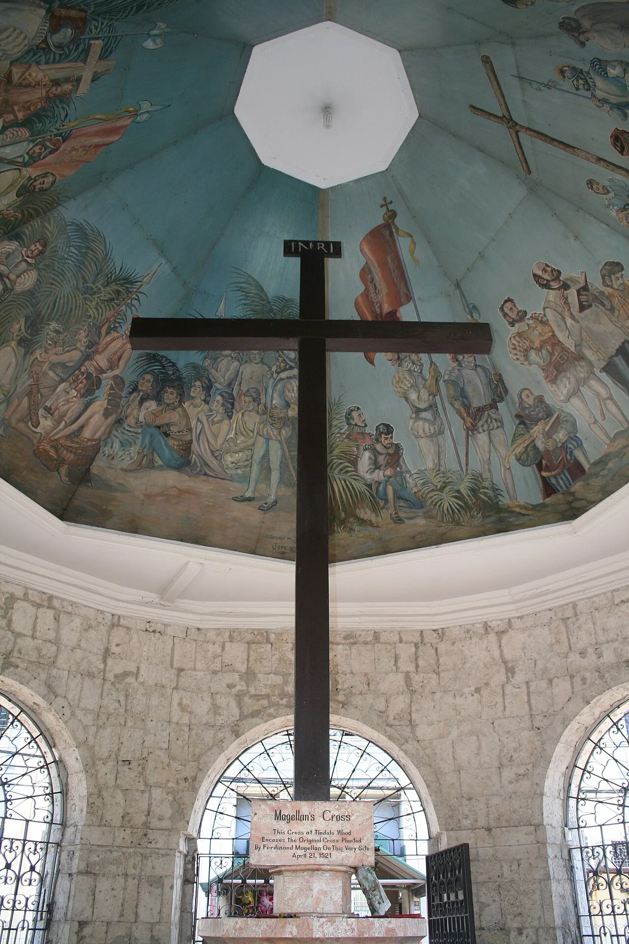 Magellan's Cross in present-day Cebu