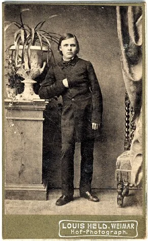 Nietzsche in 1861
