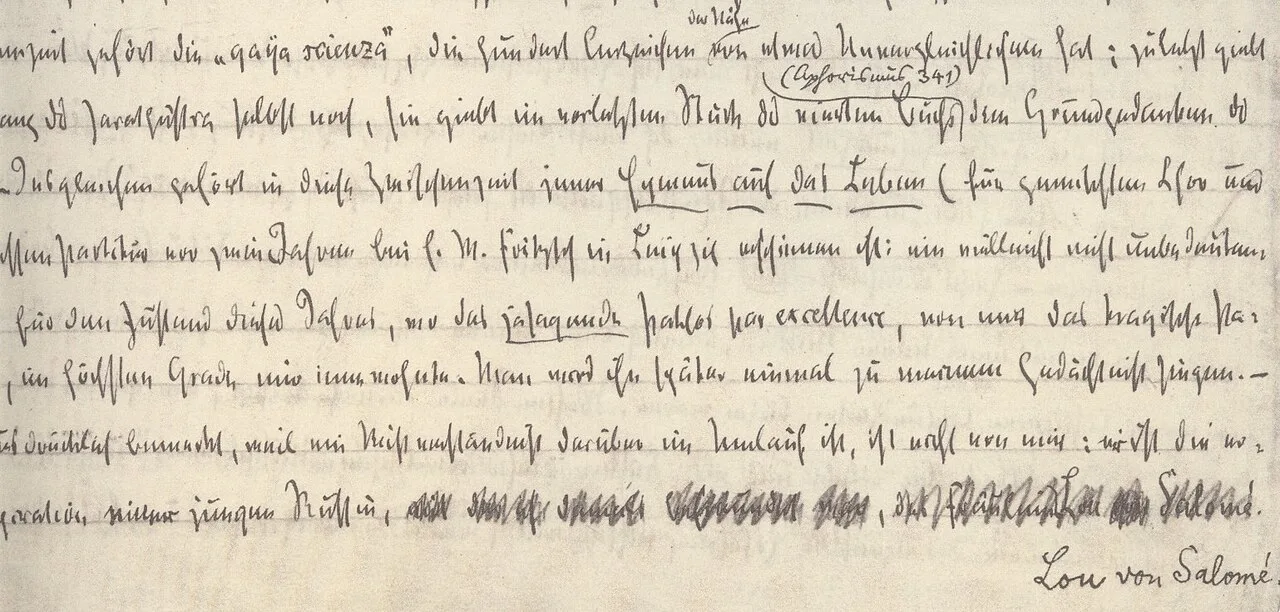 After the breakdown, Peter Gast attempted to systematically organize Nietzsche's fragmentary writings.