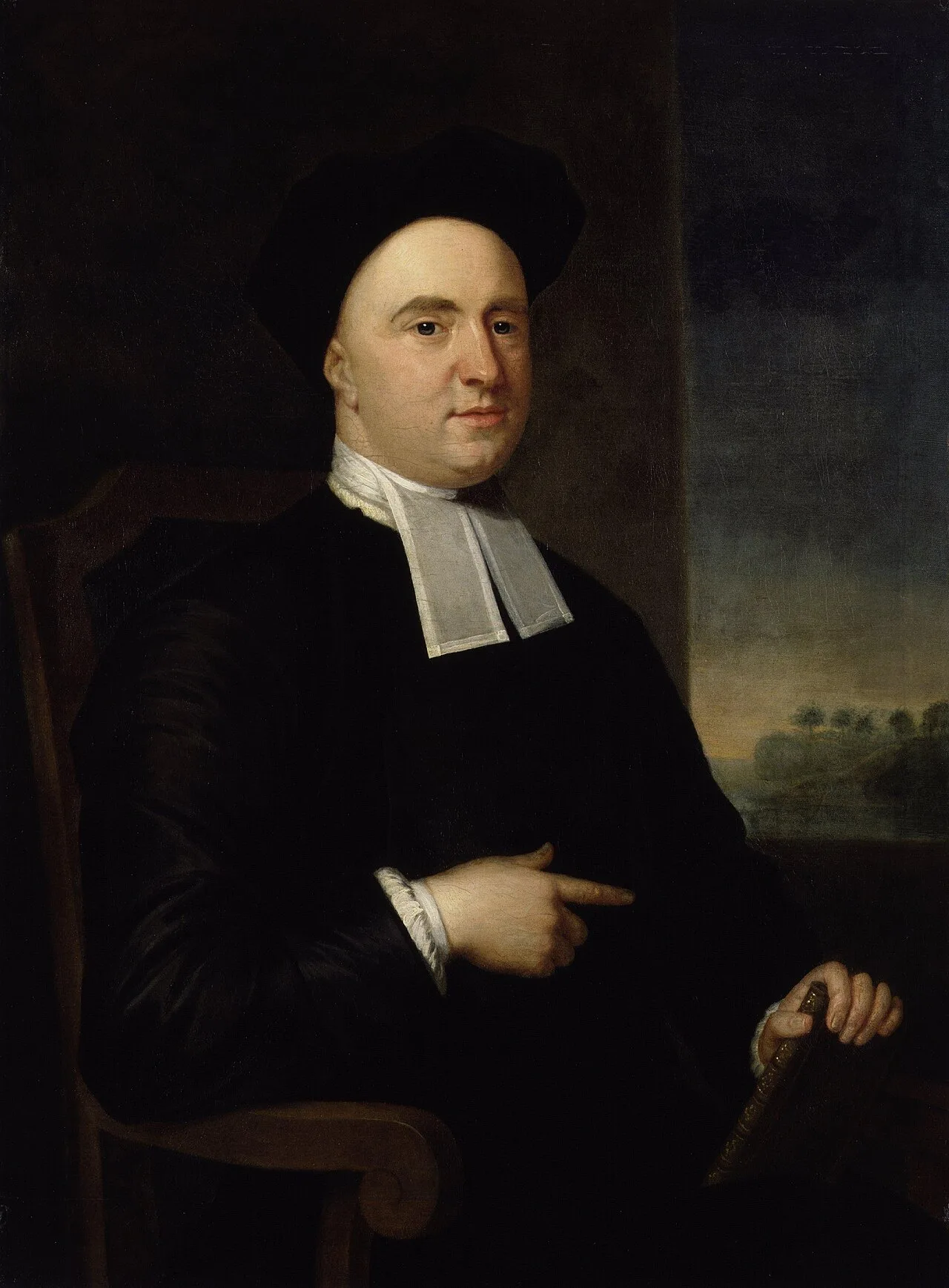 1730 portrait of Berkeley by John Smibert