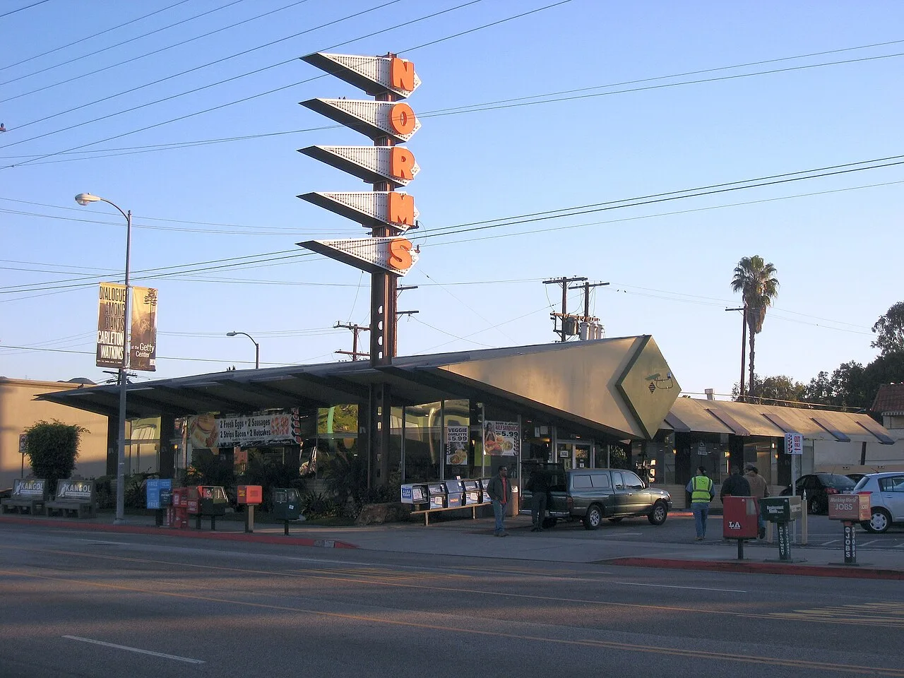 Norms Restaurants location on La Cienega Boulevard in Los Angeles