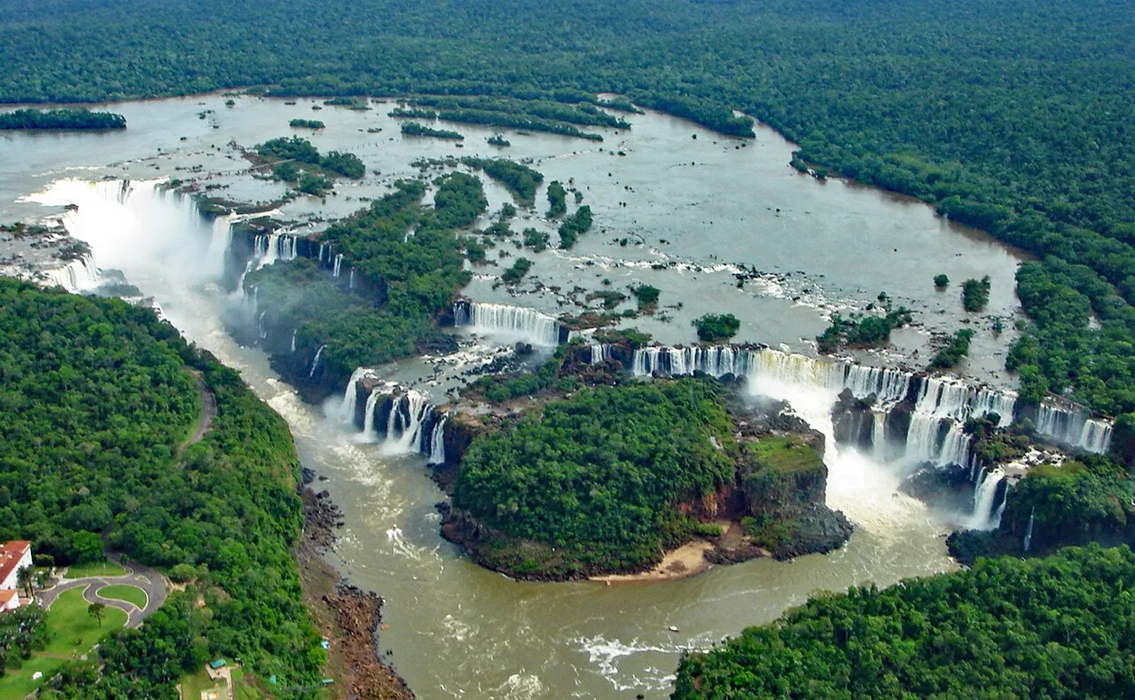 Aerial Foz de Iguaçu 26 Nov 2005