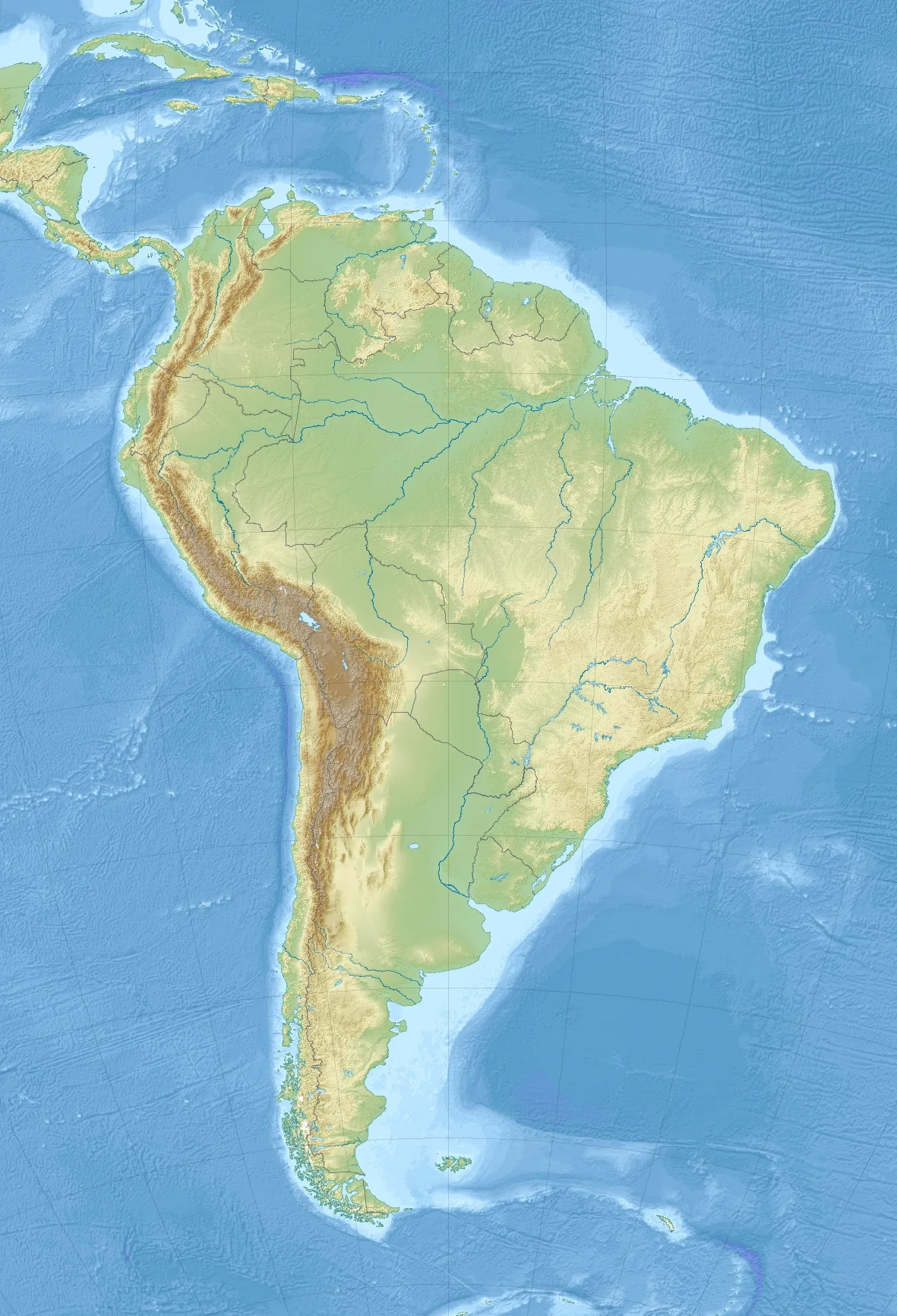 Iguazu Falls is located in South America