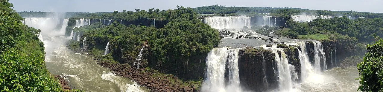 Iguazu Falls as seen from the Brazilian side in 2019