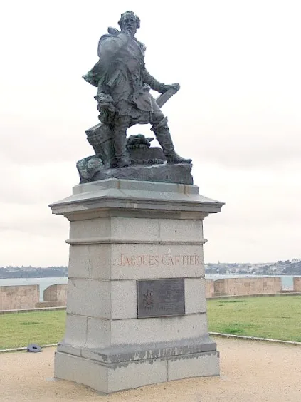 Jacques Cartier Monument in Saint-Malo