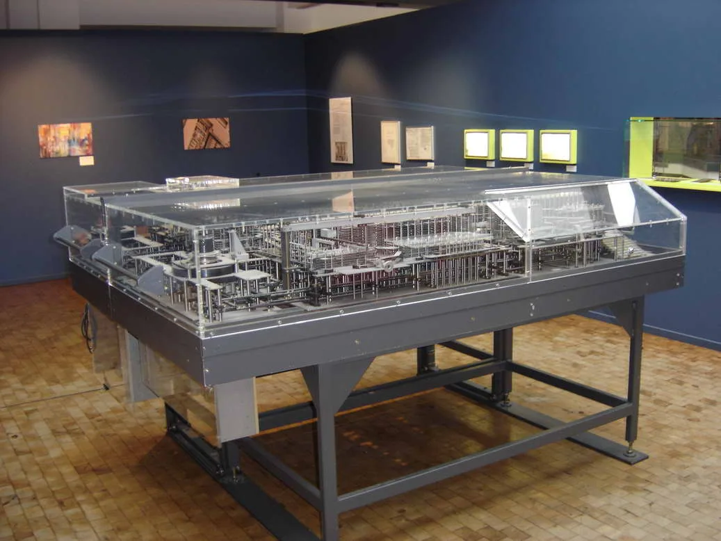 Zuse Z1 replica in the German Museum of Technology in Berlin
