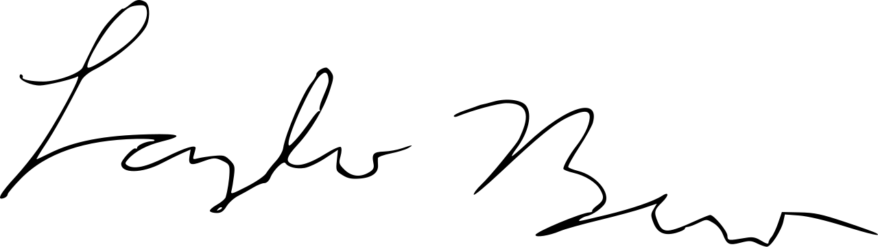 Signature László Bíró
