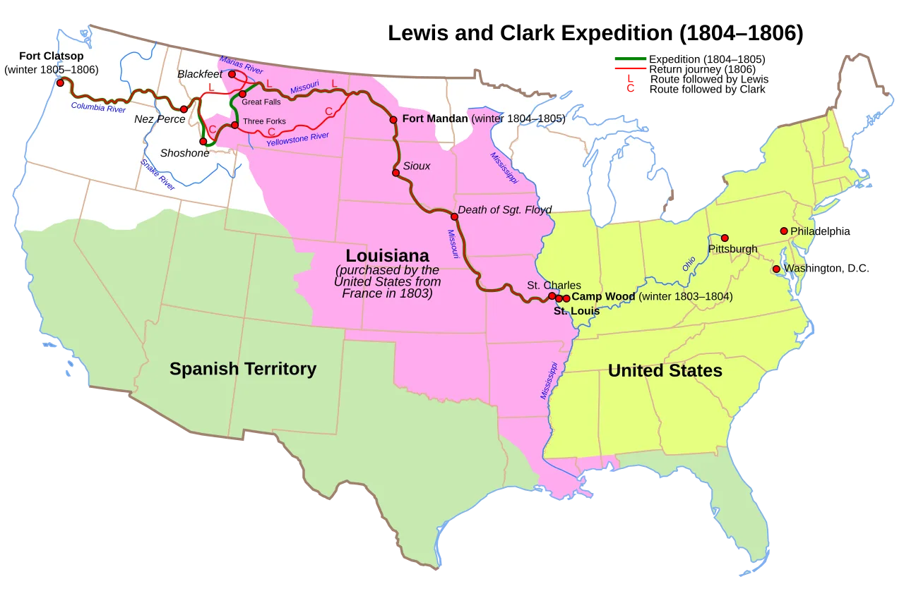 Expedition route