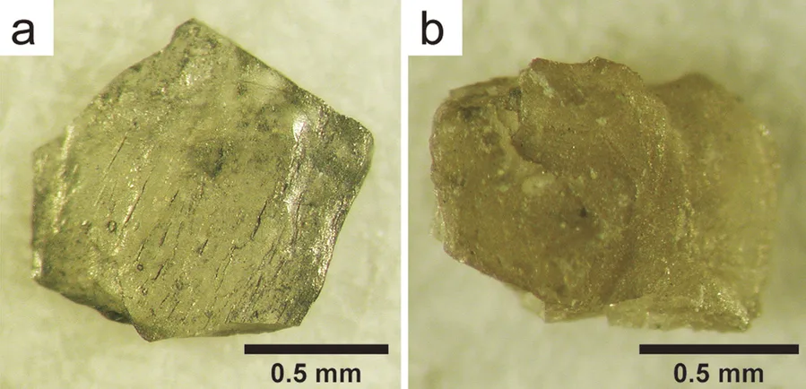 Popigai diamonds are about 1 mm in size and consist of nanodiamond agglomerates.[7]