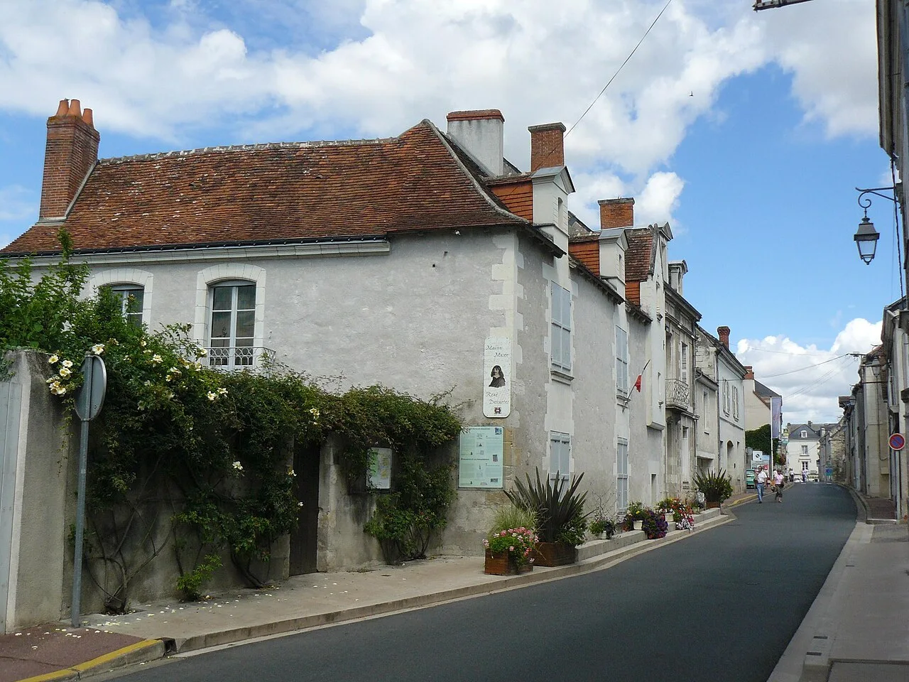 Descartes was born in La Haye en Touraine.