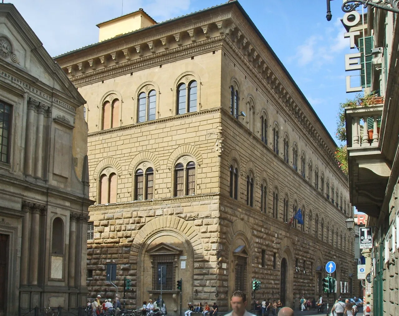 Palazzo Medici Riccardi by Michelozzo. Florence, 1444