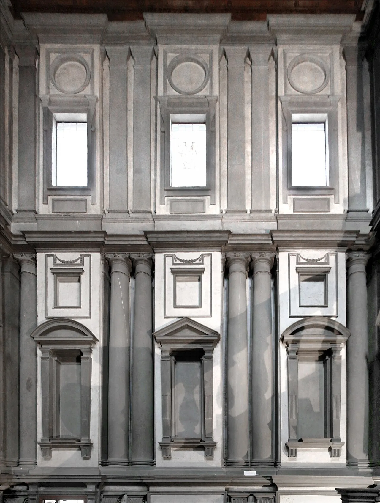 Vestibule of the Laurentian Library