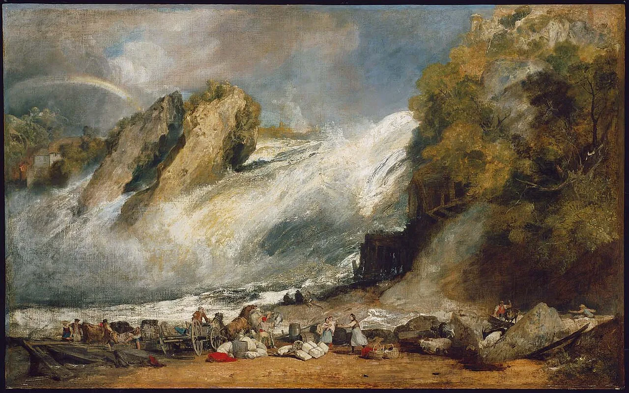 J. M. W. Turner: Fall of the Rhine at Schaffhausen (Museum of Fine Arts, Boston)