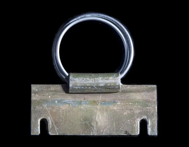 Last remaining piece of Sputnik 1: metal arming key which prevented contact between batteries and transmitter prior to l