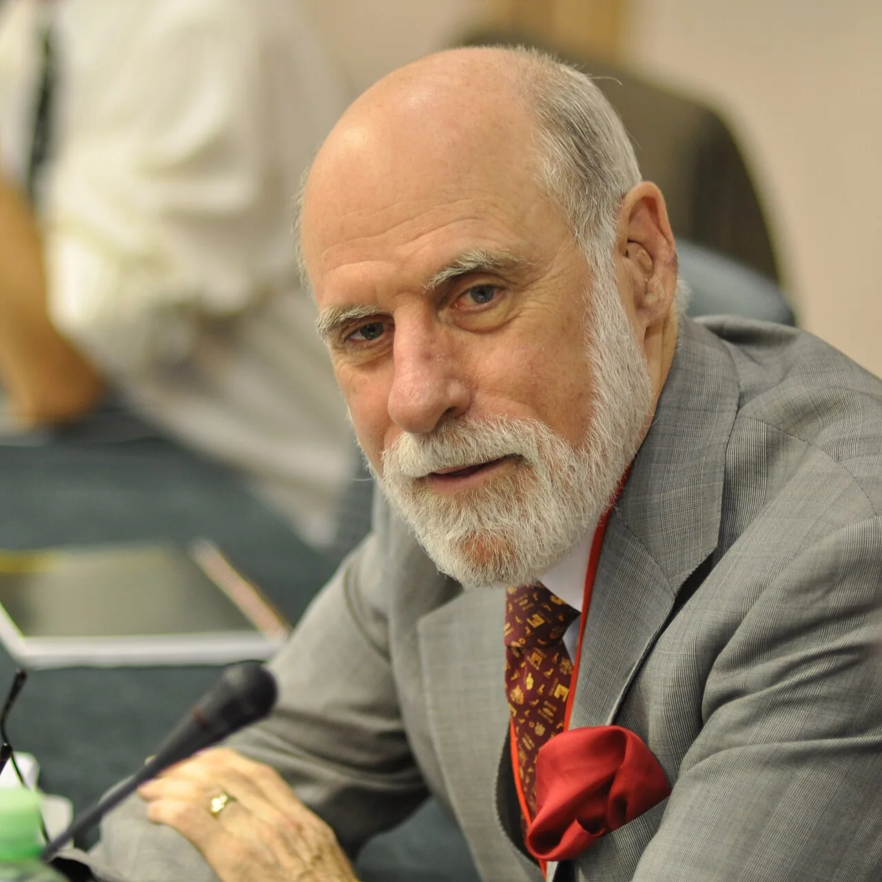 Vinton Cerf in Vilnius, September 2010